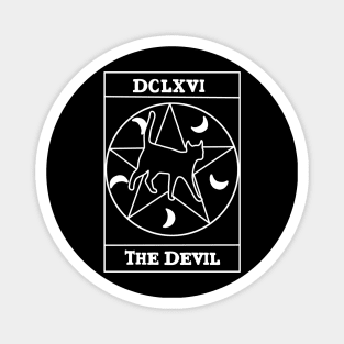 The Devil Card Magnet